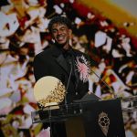Lamine Yamal in Chanel bij de uitreiking van de Ballon d'Or 2026 in Londen