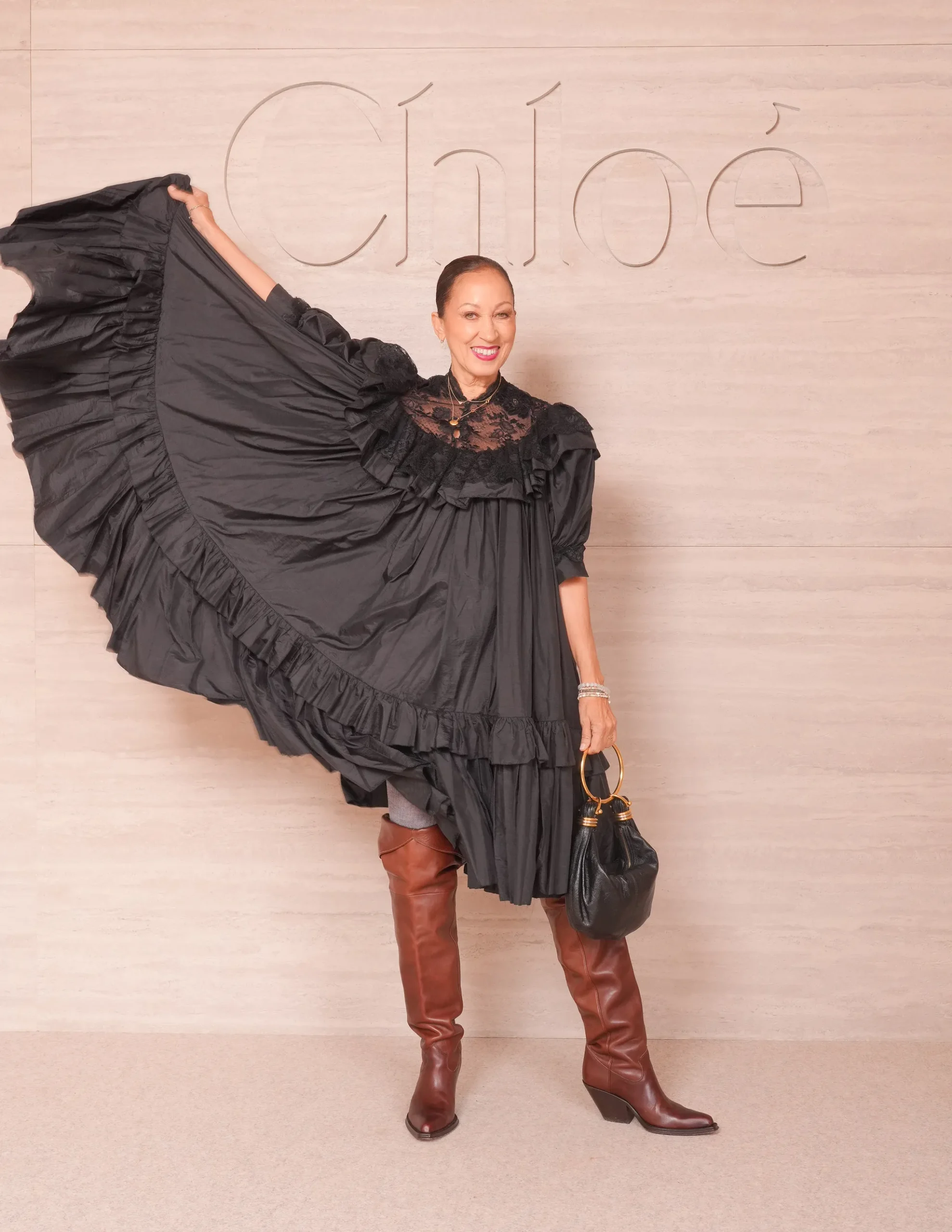 Pat Cleveland bij Chloé