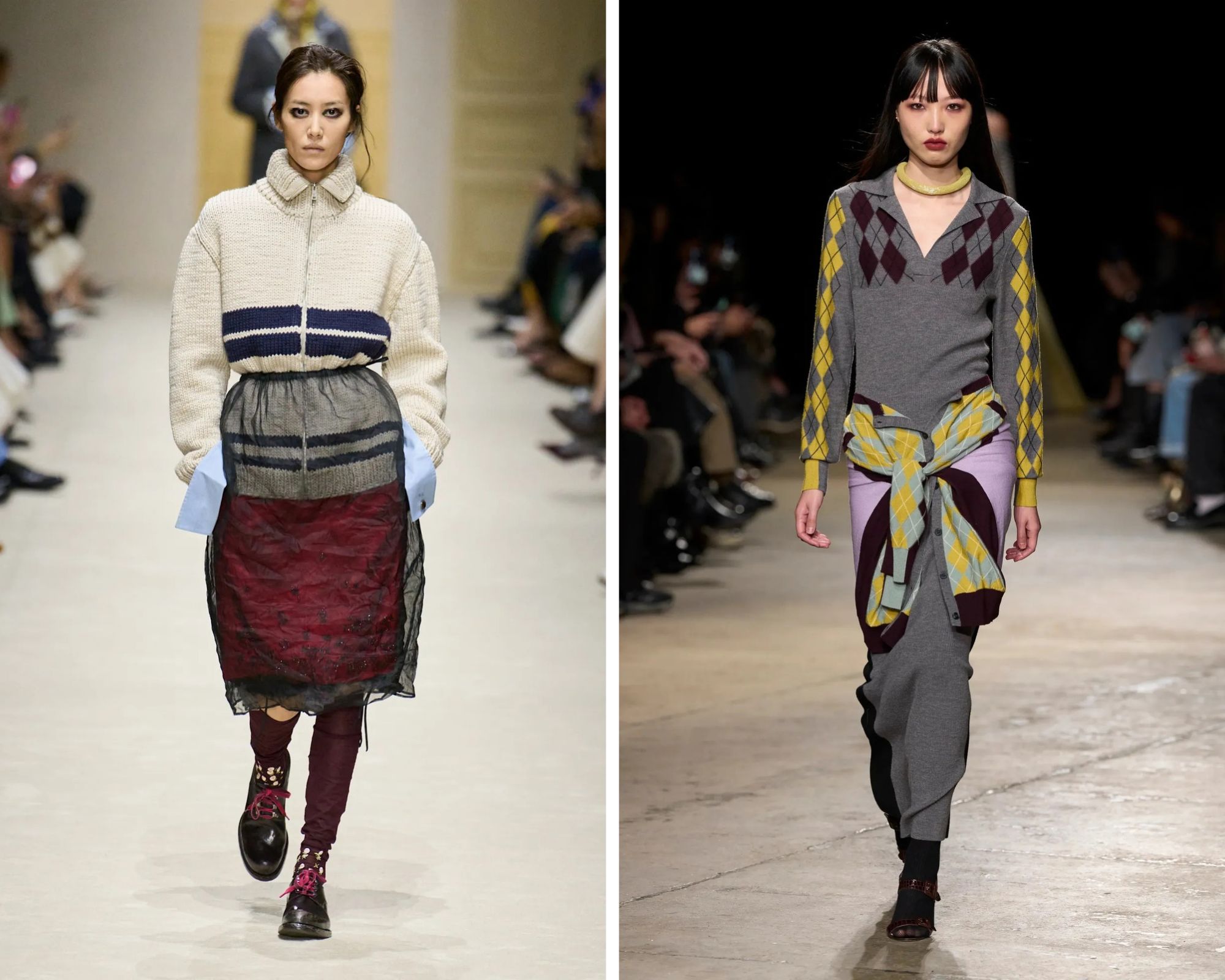 Add-one-thing styling bij Prada en Zankov