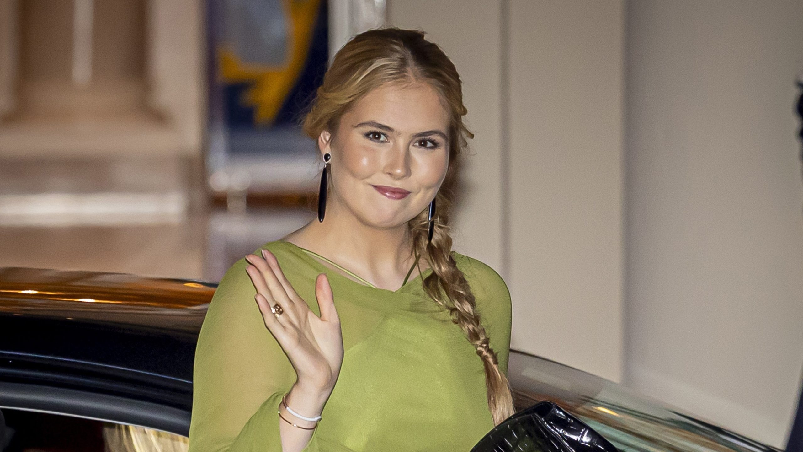 Prinses amalia vlecht raad van state diner