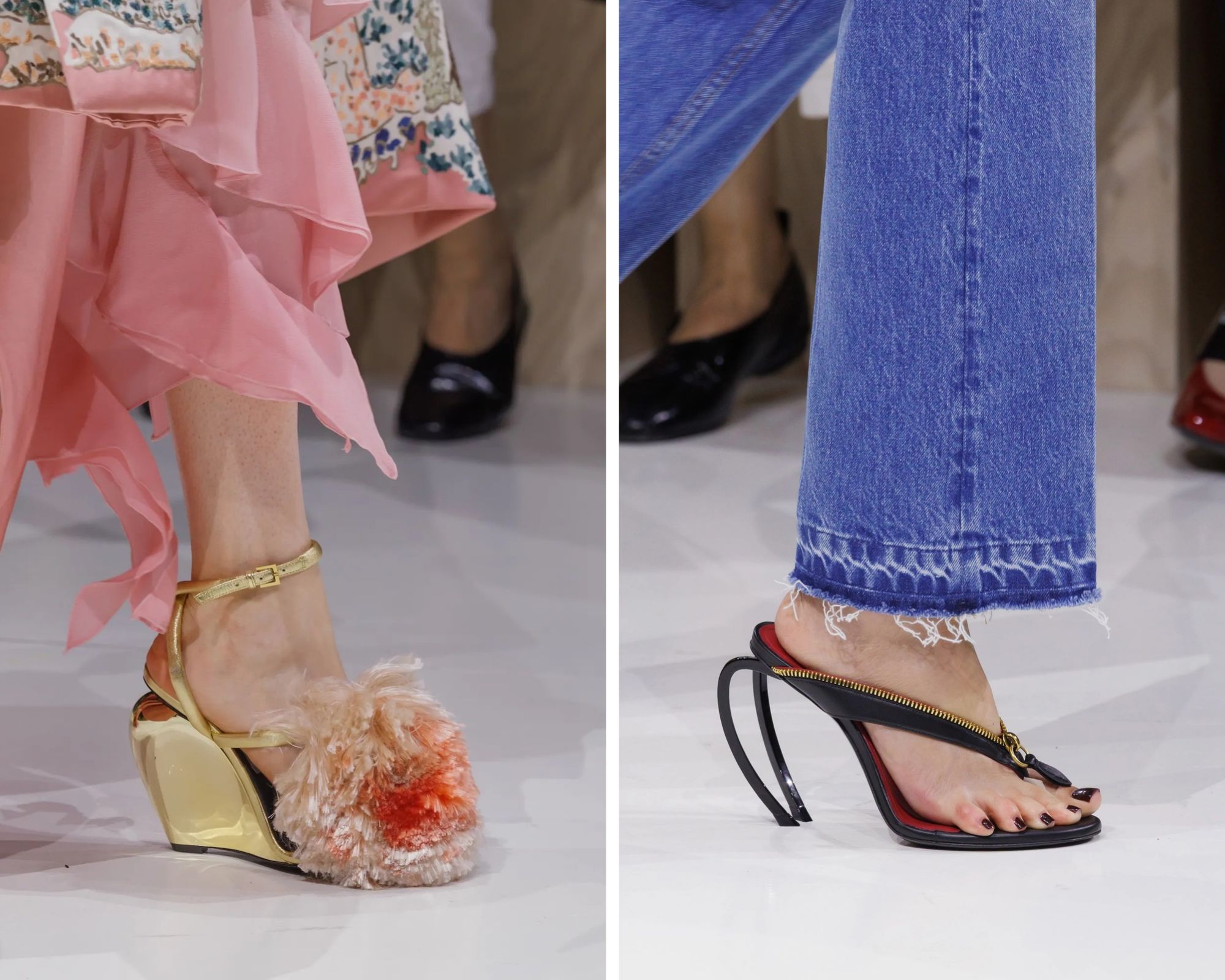Schoenen op de lente/zomer 2027-runway van Givenchy