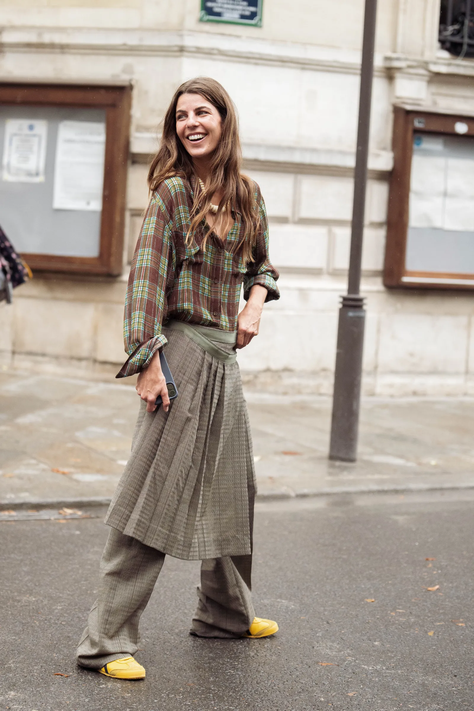 Een streetstyle-look met layering