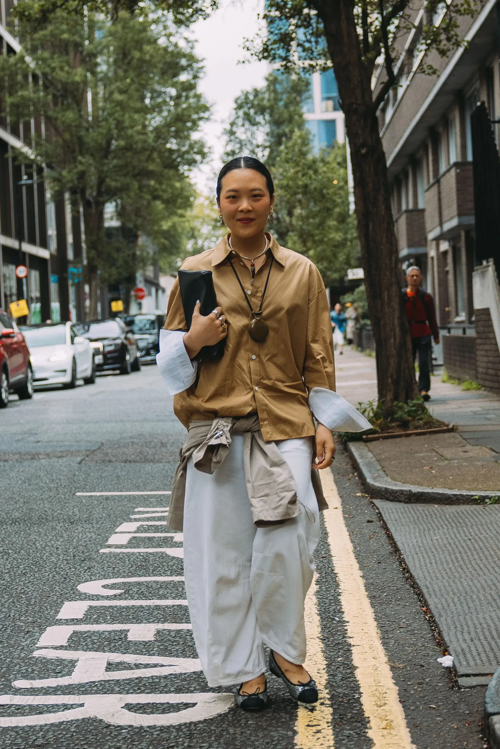 Een streetstyle-look met layering